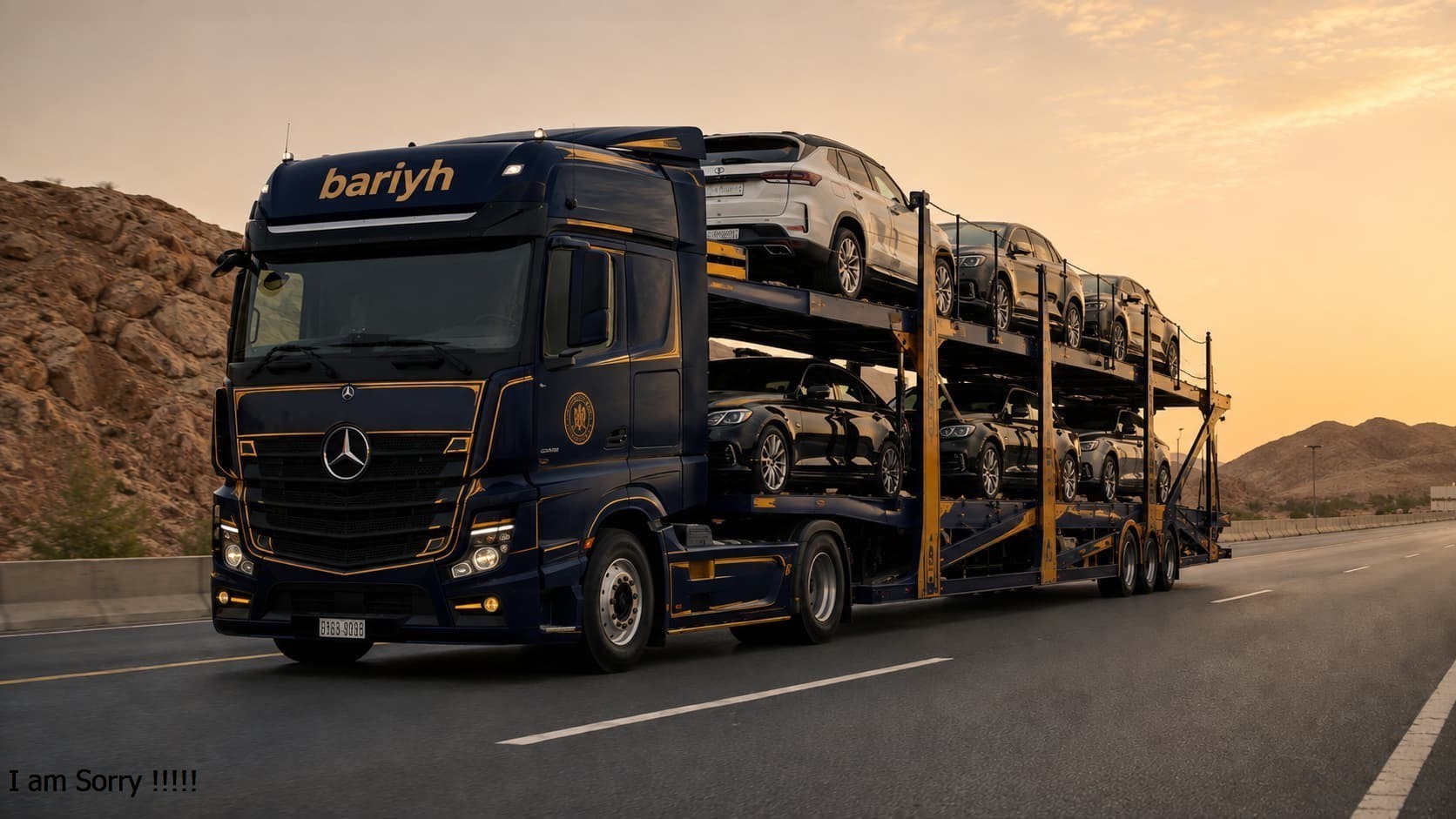 BARIYH vehicle transportation website hero image